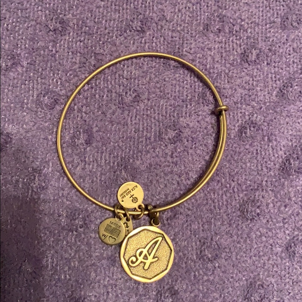 Alex and Ani “A” bracelet